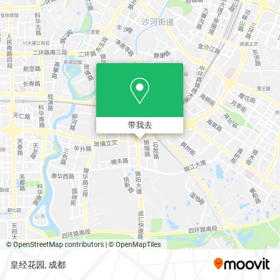 皇经花园地图
