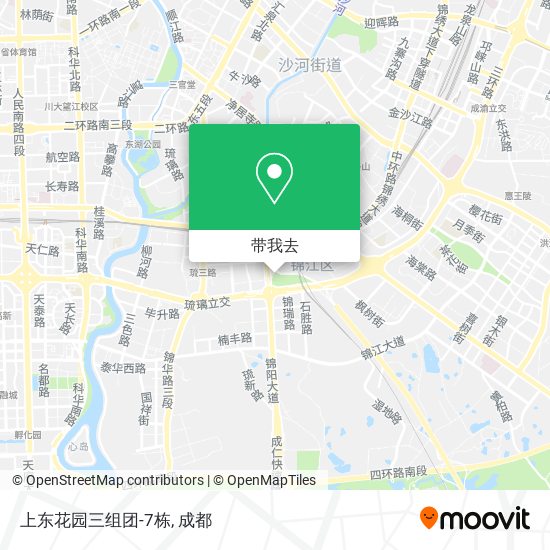 上东花园三组团-7栋地图