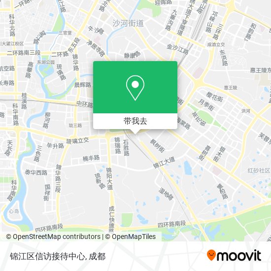 锦江区信访接待中心地图