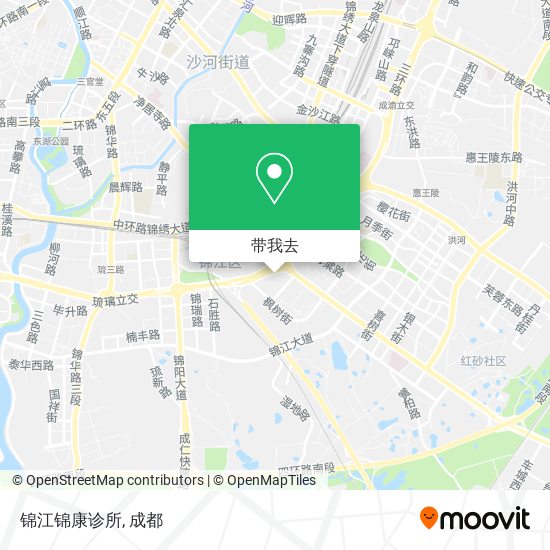 锦江锦康诊所地图