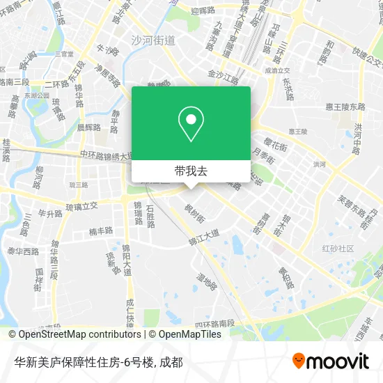华新美庐保障性住房-6号楼地图
