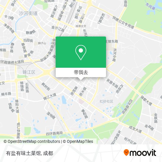 有盐有味土菜馆地图