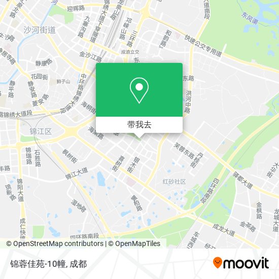 锦蓉佳苑-10幢地图