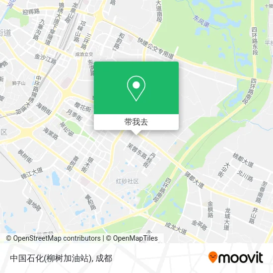 中国石化(柳树加油站)地图
