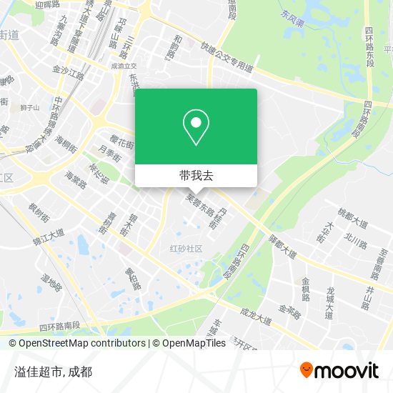 溢佳超市地图