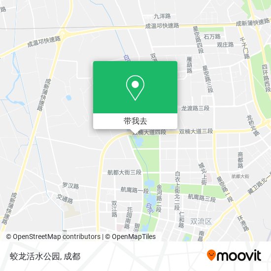 蛟龙活水公园地图
