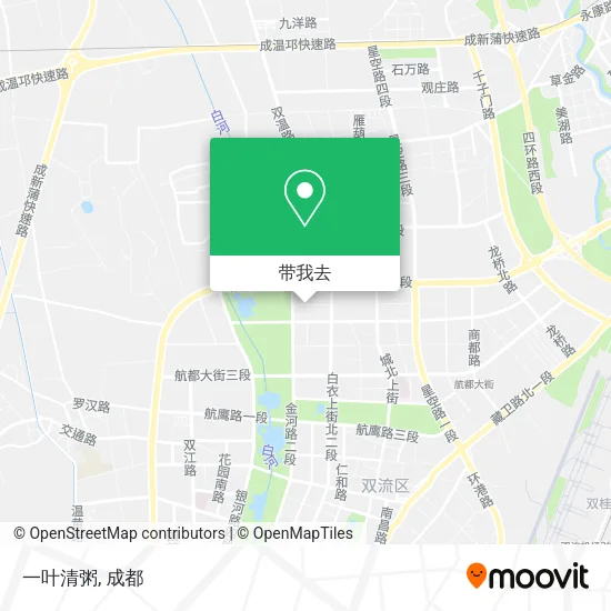 一叶清粥地图