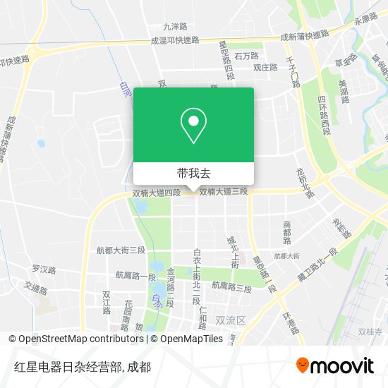 红星电器日杂经营部地图