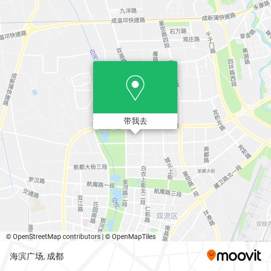 海滨广场地图