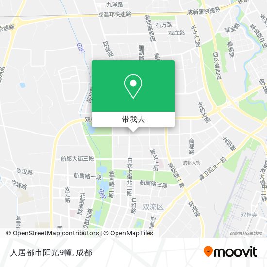 人居都市阳光9幢地图