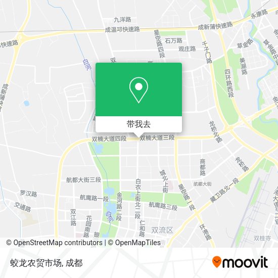 蛟龙农贸市场地图