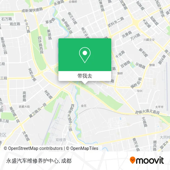 永盛汽车维修养护中心地图