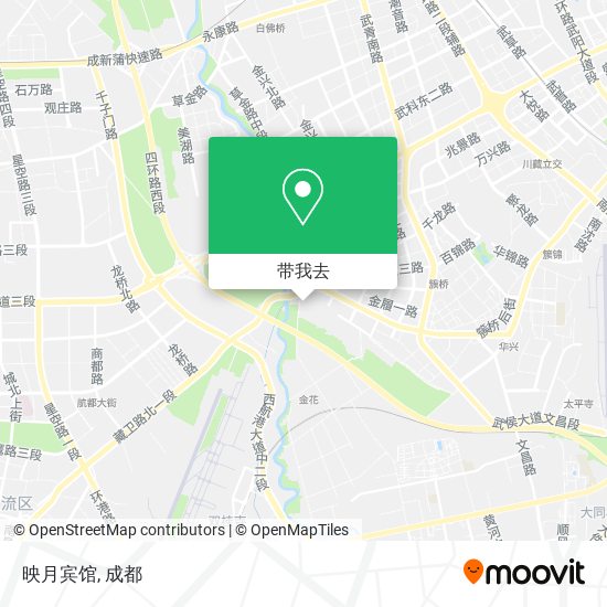 映月宾馆地图