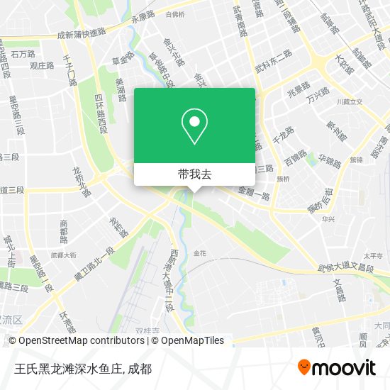 王氏黑龙滩深水鱼庄地图
