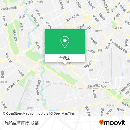 维鸿皮革商行地图
