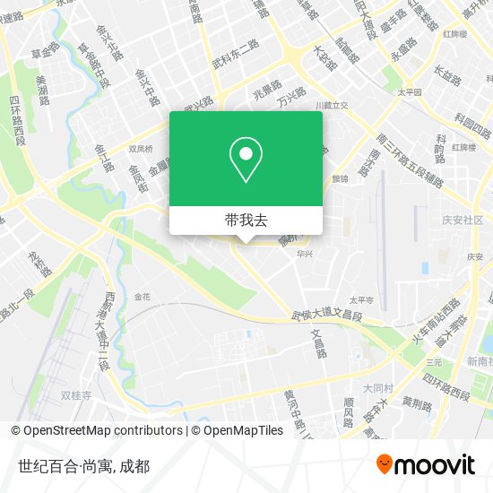 世纪百合·尚寓地图