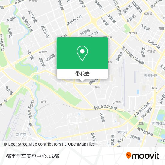 都市汽车美容中心地图