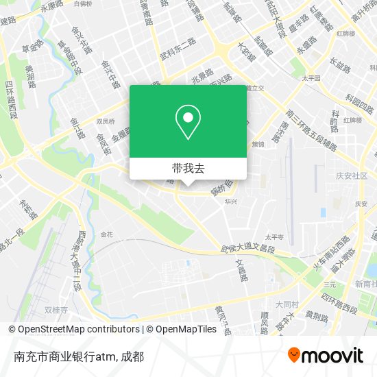 南充市商业银行atm地图
