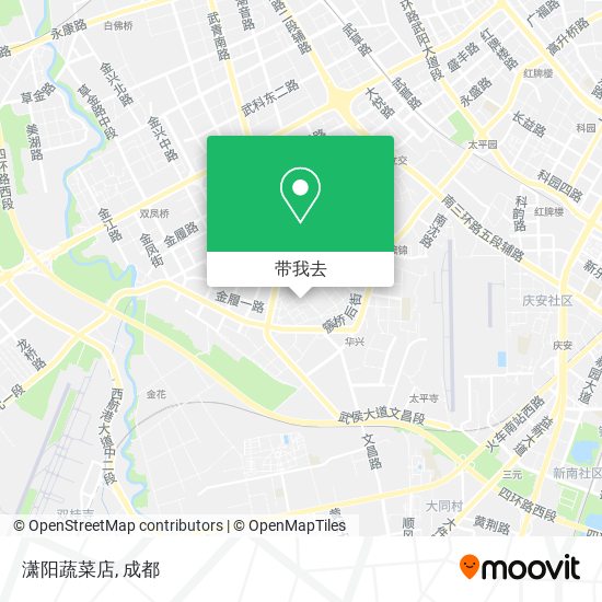 潇阳蔬菜店地图