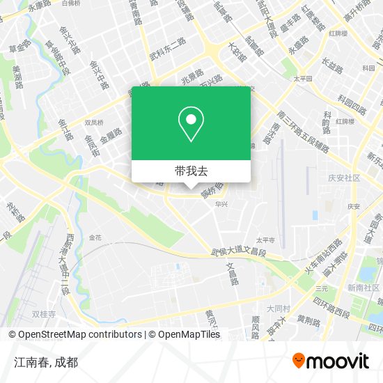 江南春地图