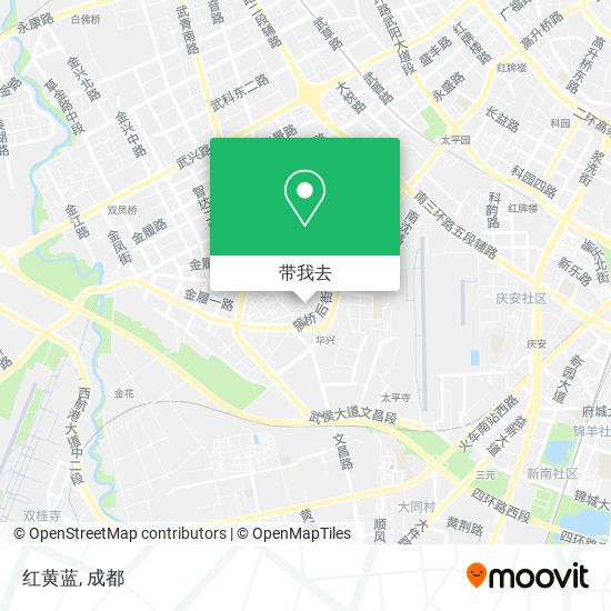 红黄蓝地图