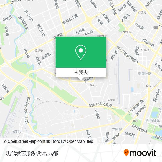现代发艺形象设计地图