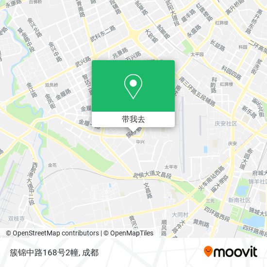 簇锦中路168号2幢地图