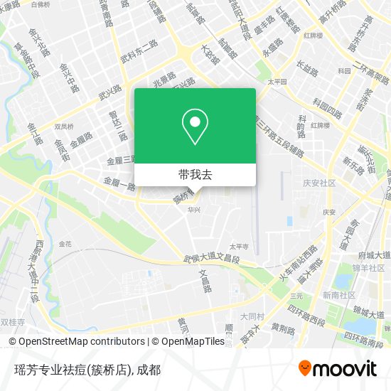 瑶芳专业祛痘(簇桥店)地图