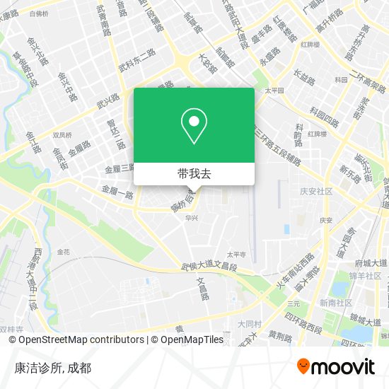 康洁诊所地图