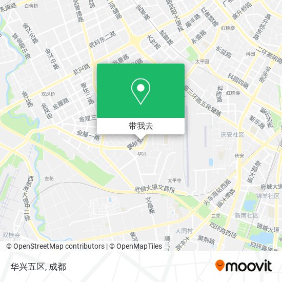 华兴五区地图