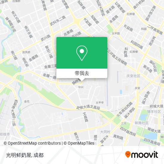 光明鲜奶屋地图
