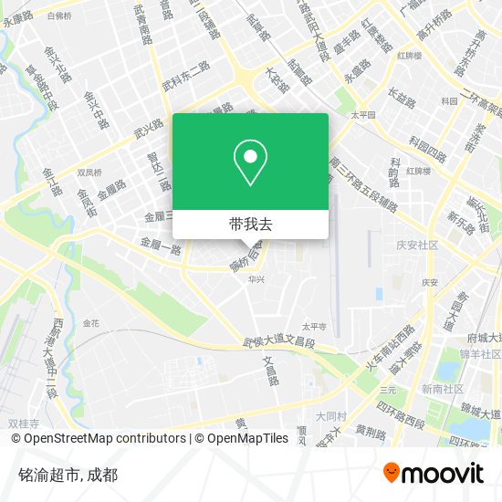铭渝超市地图