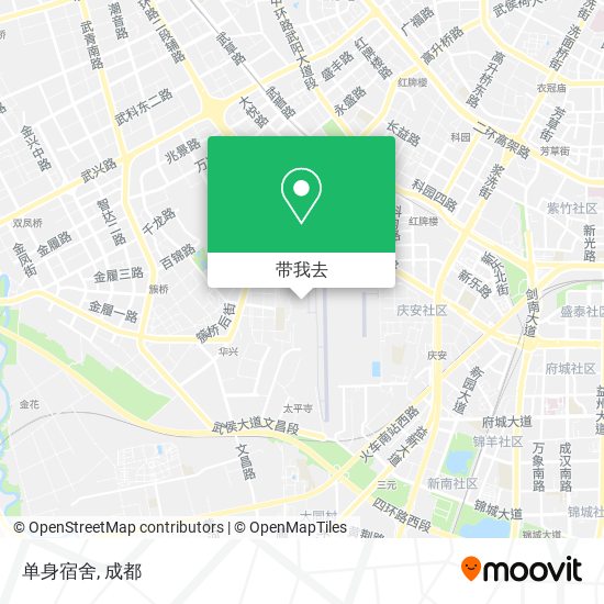 单身宿舍地图