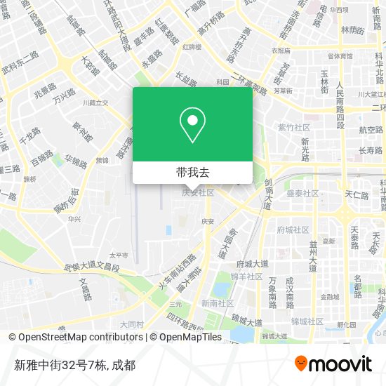 新雅中街32号7栋地图