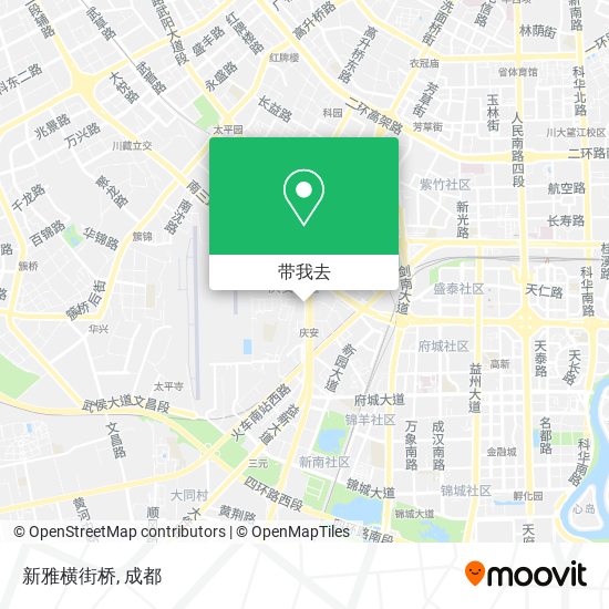 新雅横街桥地图