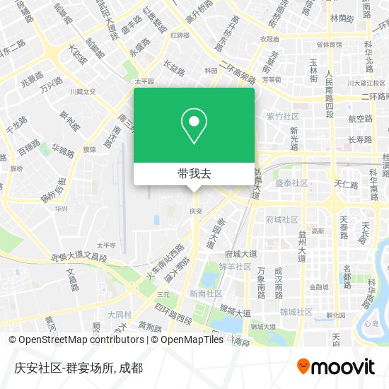 庆安社区-群宴场所地图