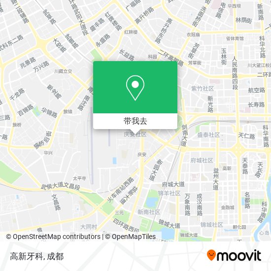 高新牙科地图