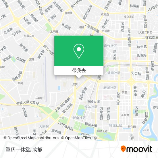 重庆一休堂地图