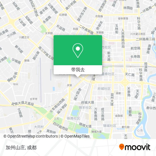 加州山庄地图