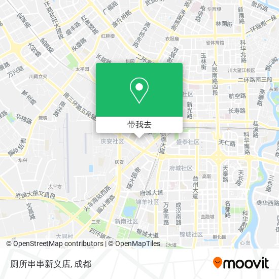 厕所串串新义店地图
