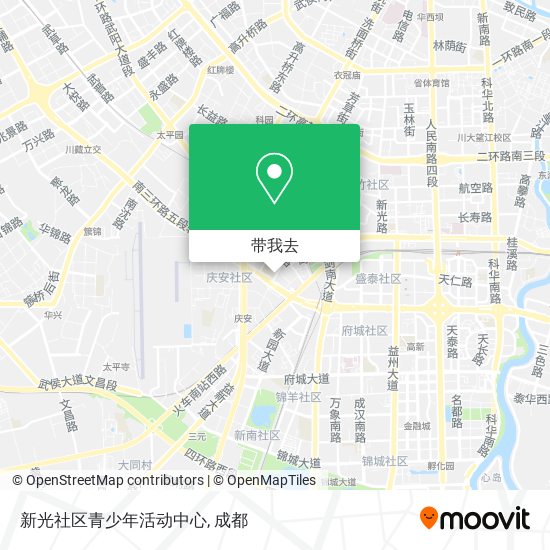 新光社区青少年活动中心地图