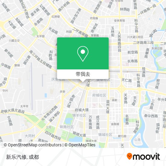 新乐汽修地图