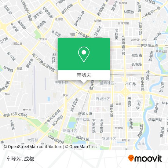 车驿站地图