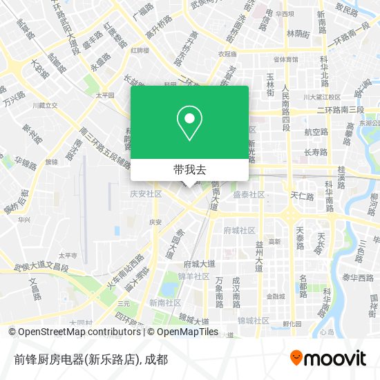 前锋厨房电器(新乐路店)地图
