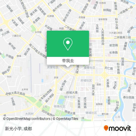 新光小学地图