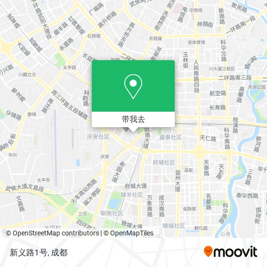 新义路1号地图
