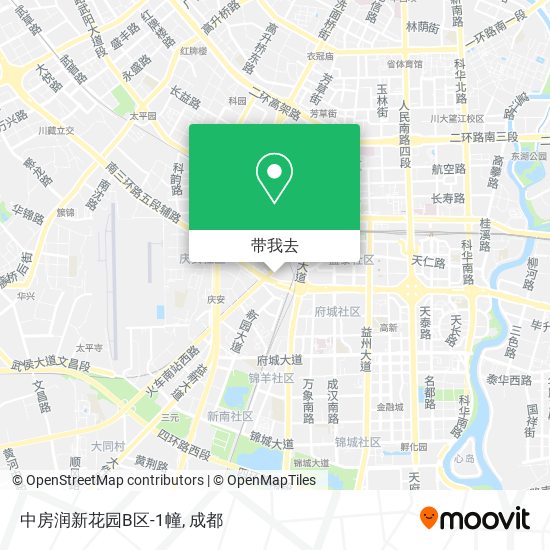 中房润新花园B区-1幢地图