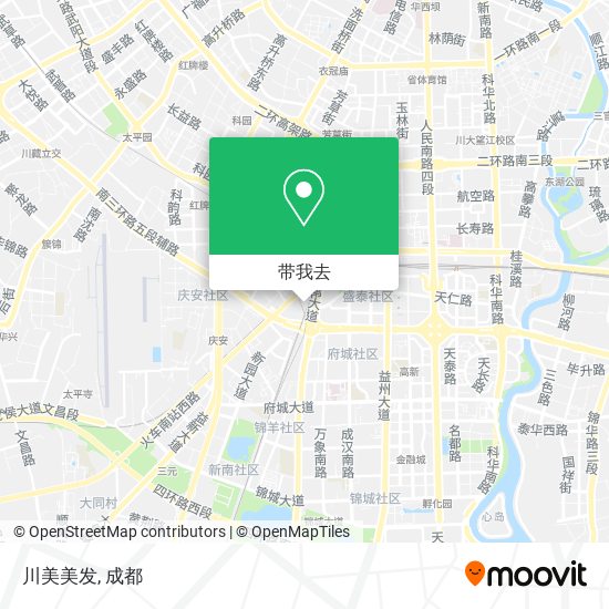 川美美发地图