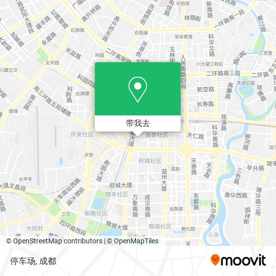 停车场地图