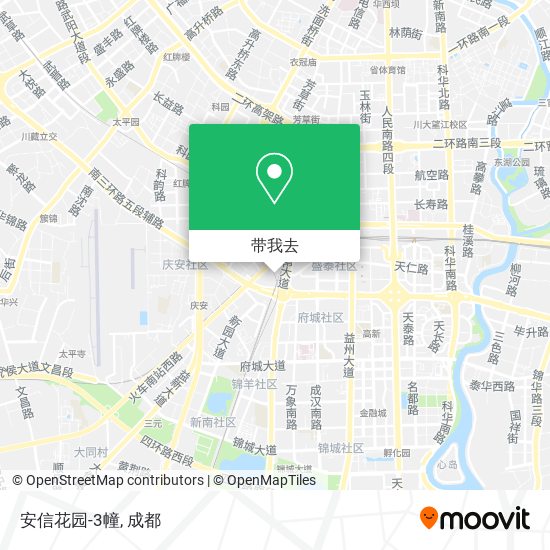 安信花园-3幢地图
